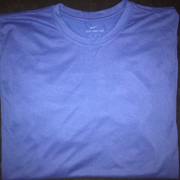 Nike Other - Nike NWOT Size:XLT L/S Dri-fit Polyester Columbia Blue Athletic Cut